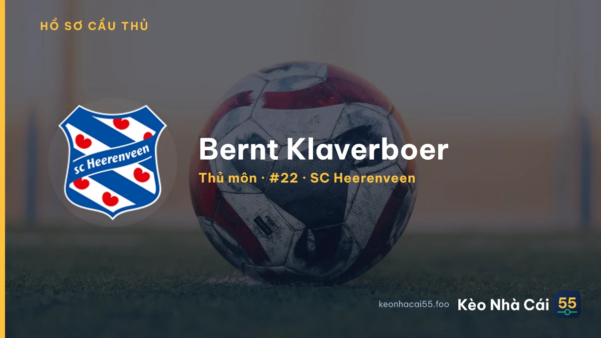 Bernt Klaverboer — SC Heerenveen