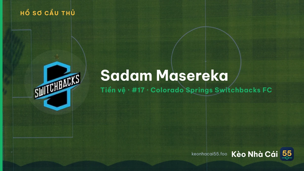Sadam  Masereka — Colorado Springs Switchbacks FC