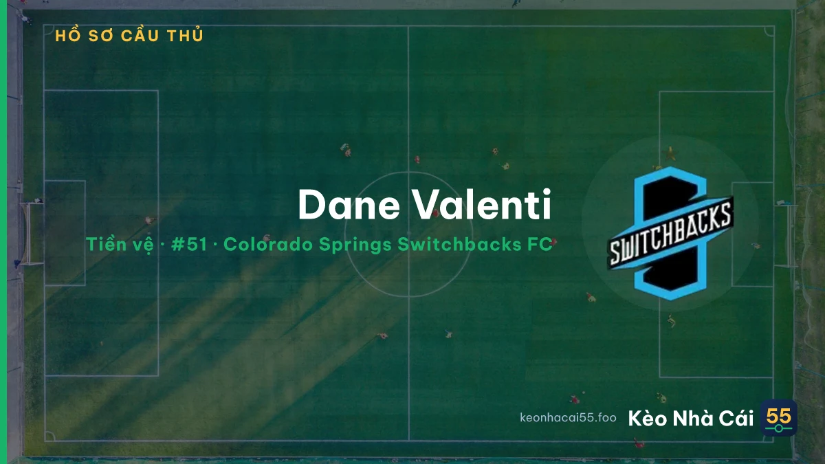 Dane Valenti — Colorado Springs Switchbacks FC