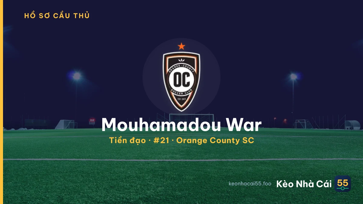 Mouhamadou War — Orange County SC