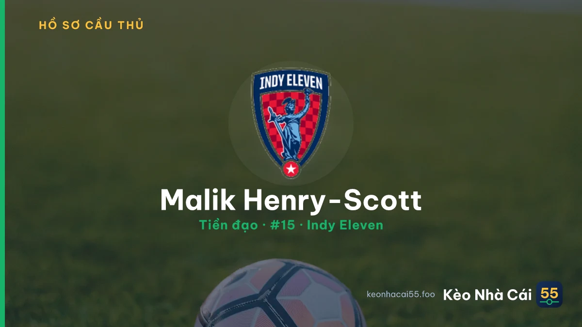 Malik Henry-Scott — Indy Eleven