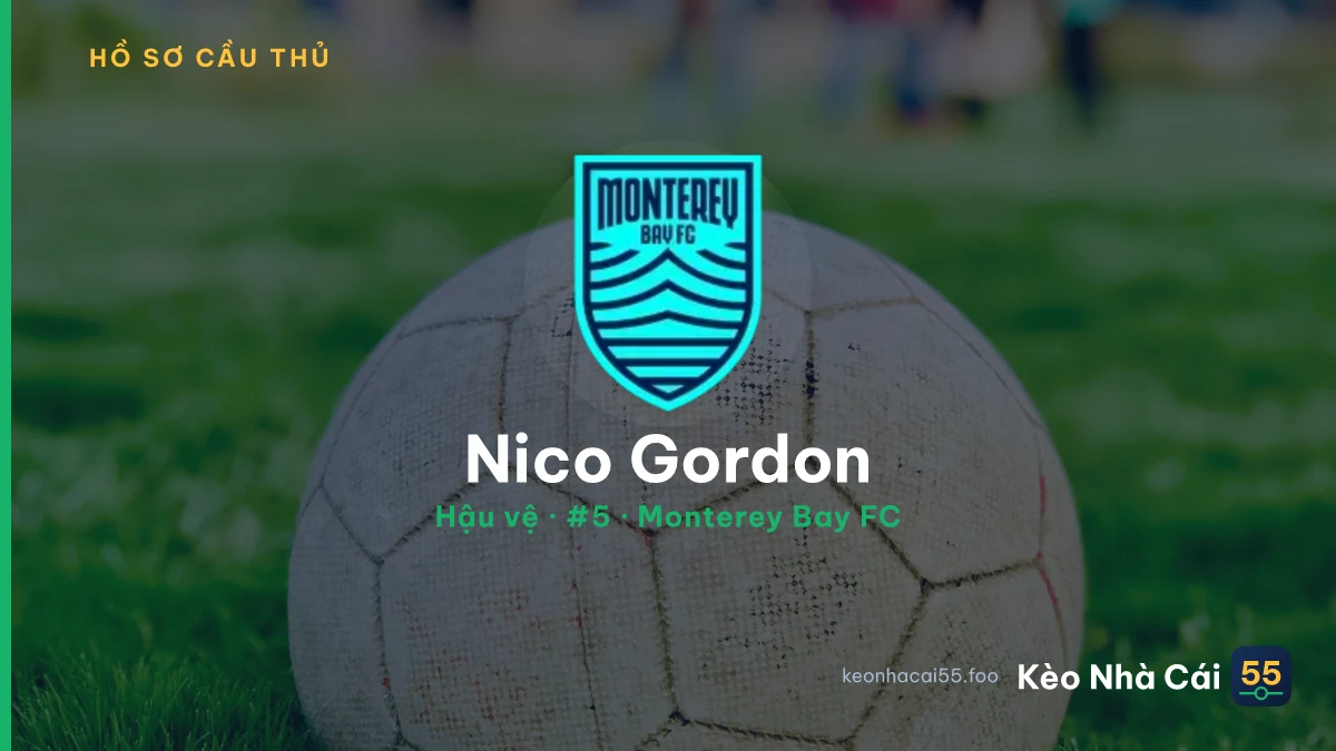 Nico Gordon — Monterey Bay FC