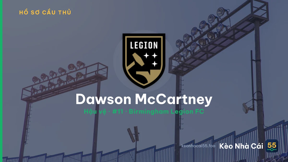 Dawson McCartney — Birmingham Legion FC