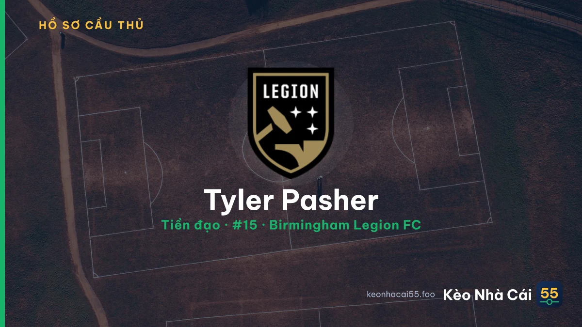 Tyler Pasher — Birmingham Legion FC