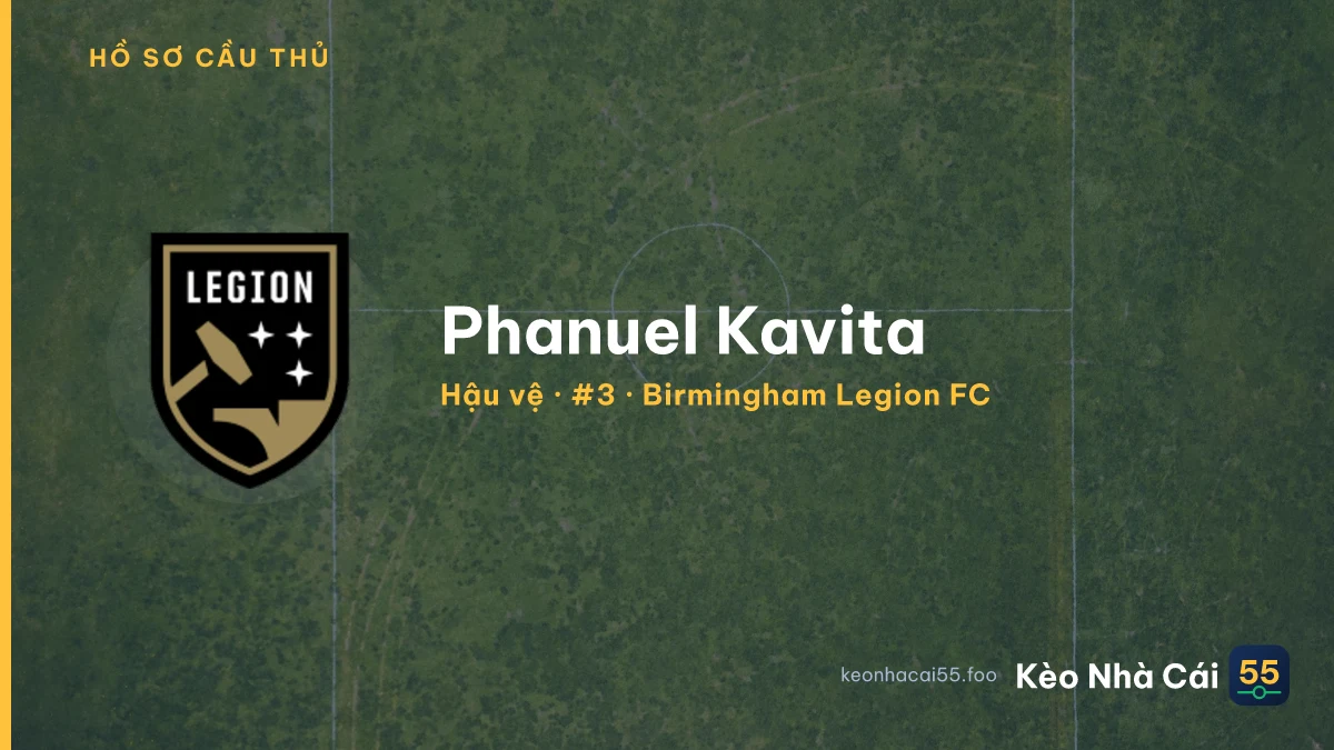 Phanuel Kavita — Birmingham Legion FC