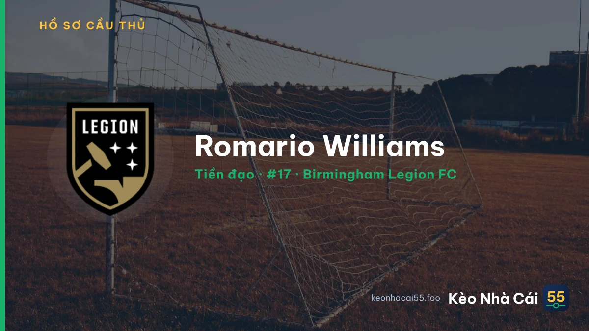 Romario Williams — Birmingham Legion FC