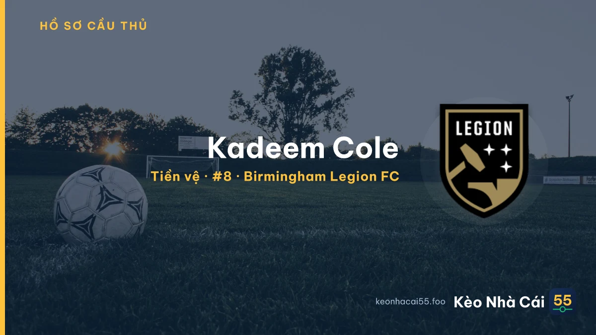 Kadeem Cole — Birmingham Legion FC