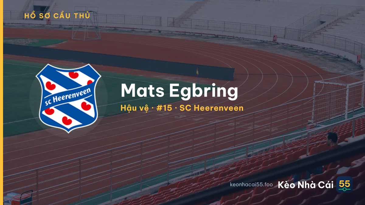 Mats Egbring — SC Heerenveen