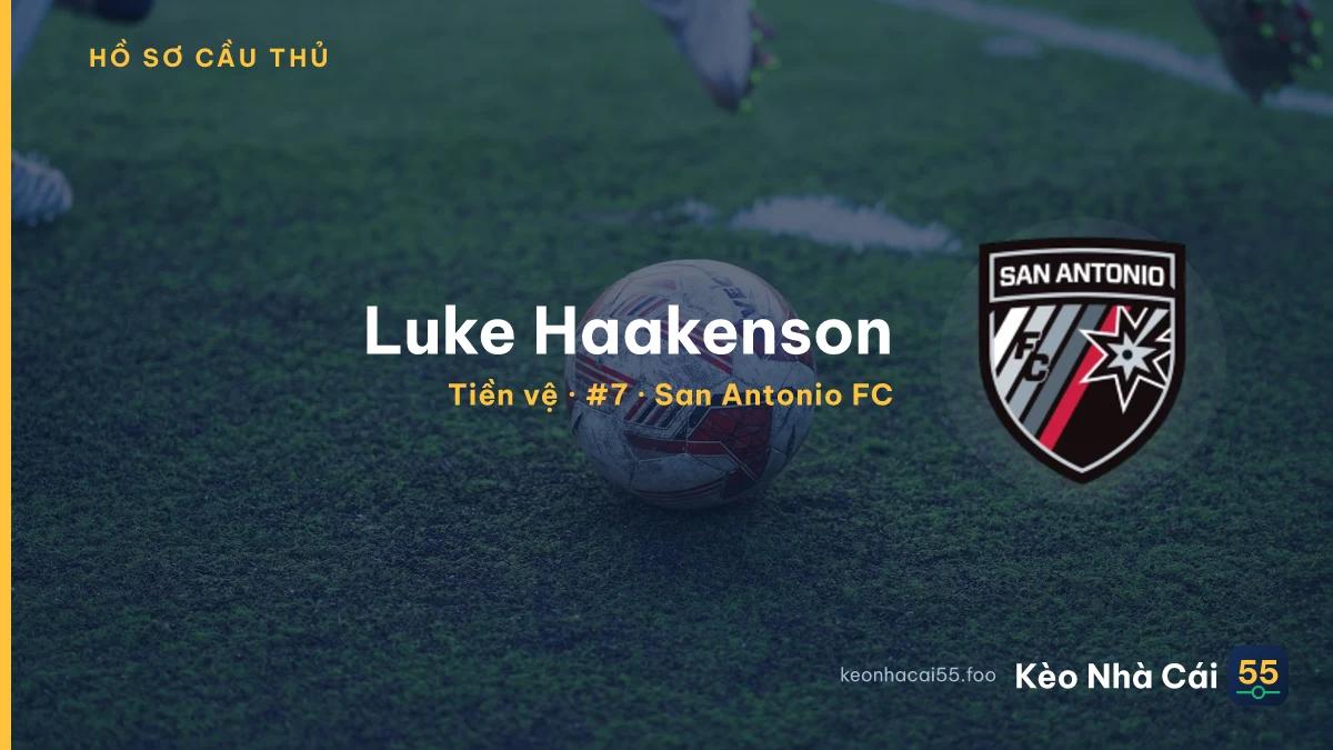 Luke Haakenson — San Antonio FC
