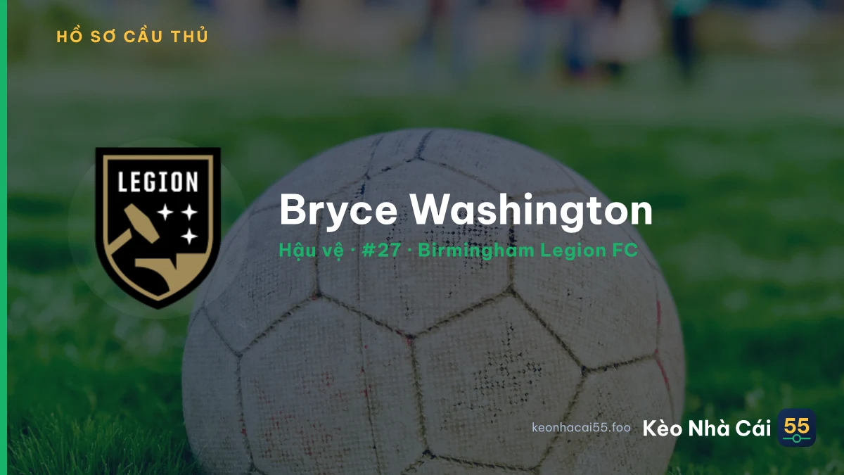 Bryce Washington — Birmingham Legion FC