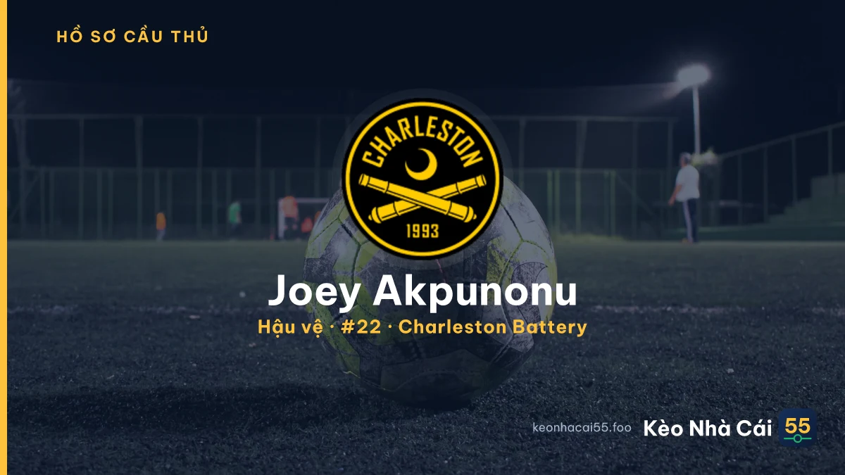Joey Akpunonu — Charleston Battery