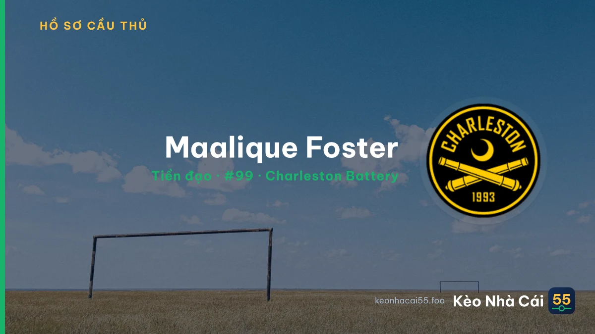 Maalique Foster — Charleston Battery