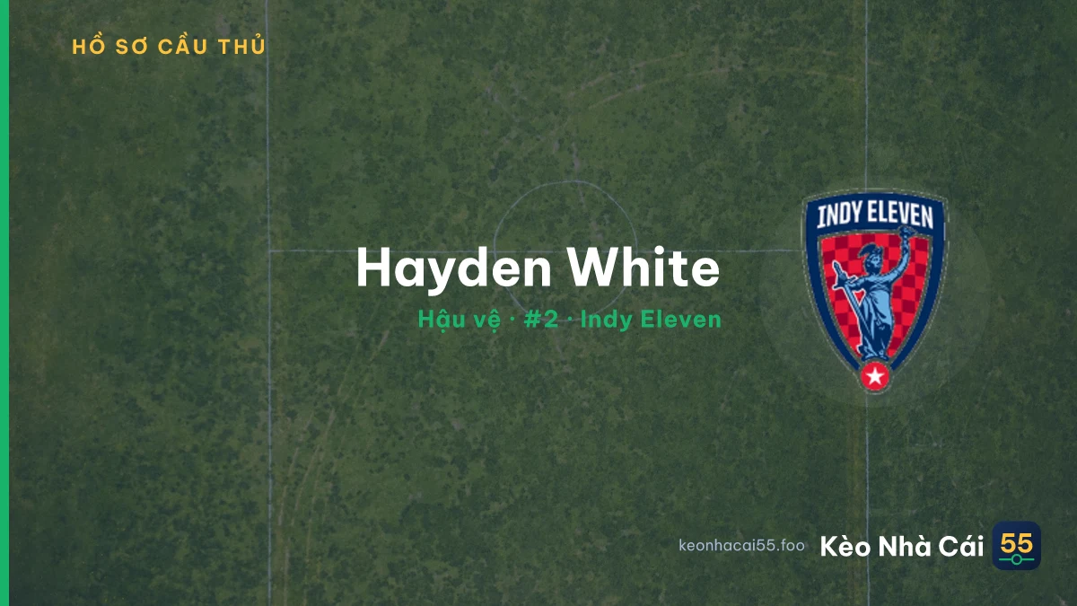 Hayden White — Indy Eleven