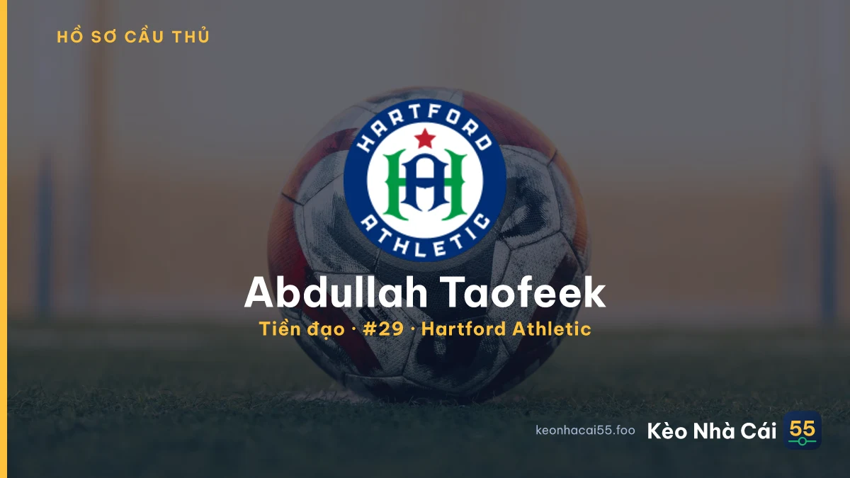 Abdullah Taofeek — Hartford Athletic
