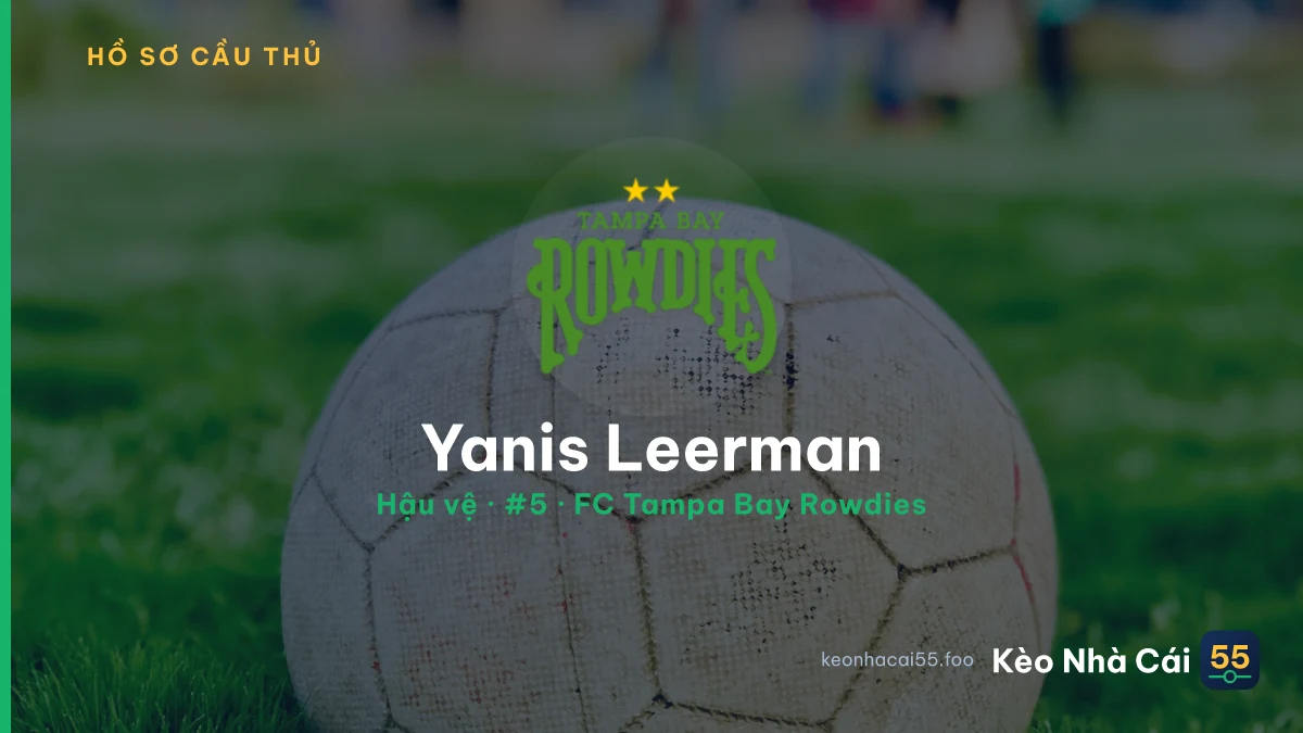 Yanis Leerman — FC Tampa Bay Rowdies
