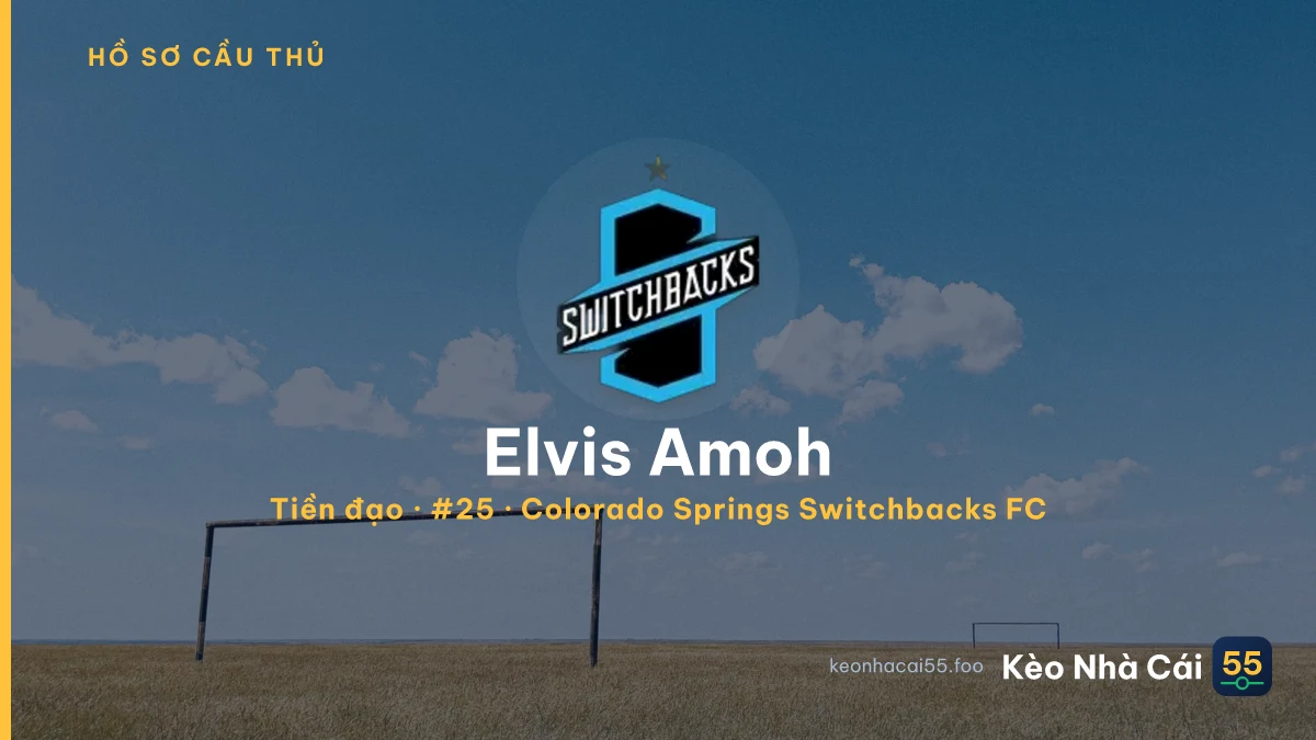 Elvis Amoh — Colorado Springs Switchbacks FC