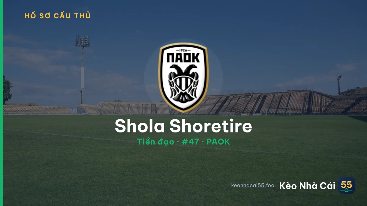 Shola Shoretire — PAOK