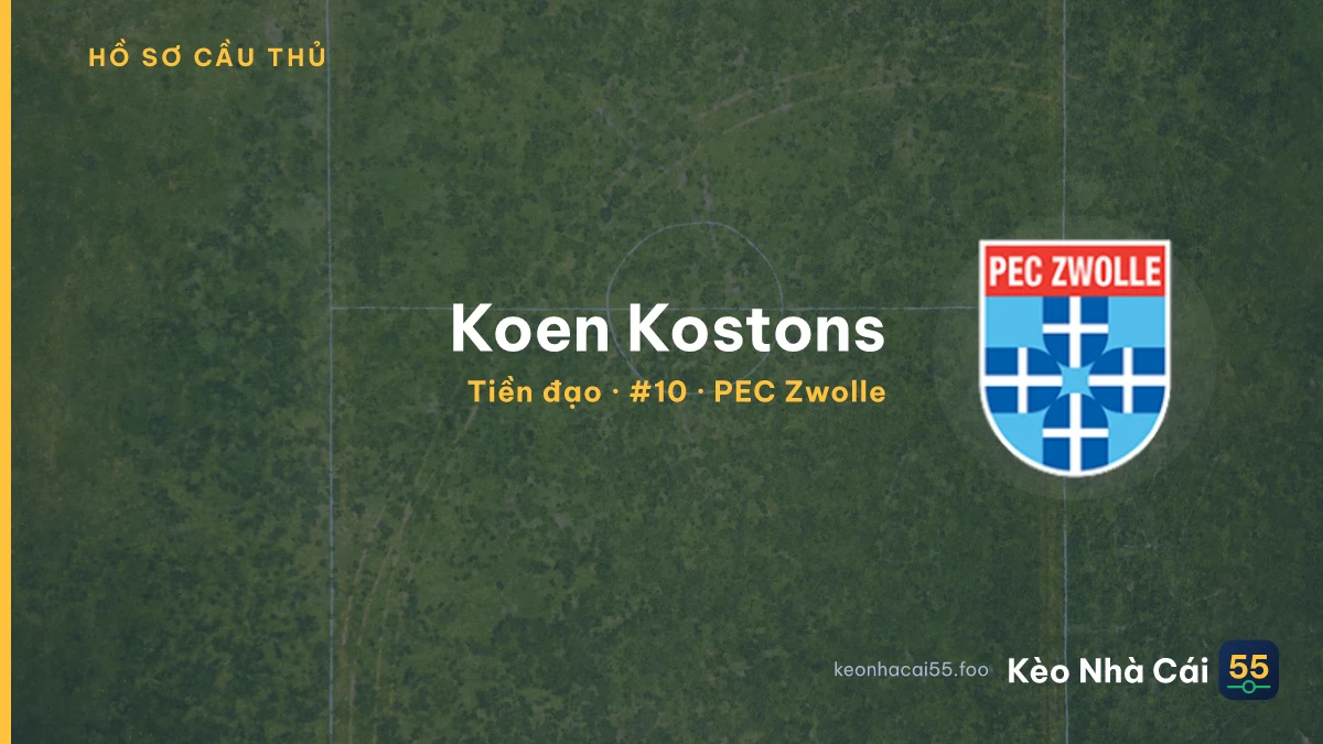 Koen Kostons — PEC Zwolle