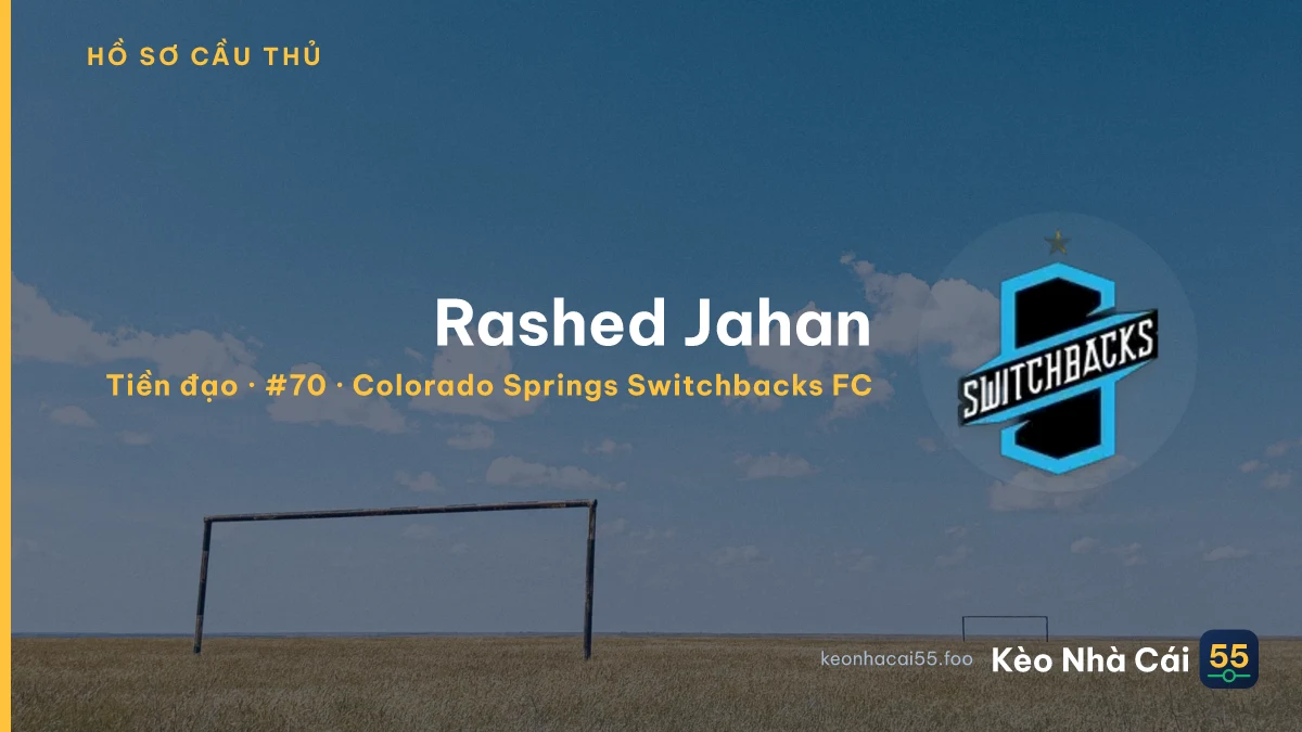 Rashed Jahan — Colorado Springs Switchbacks FC