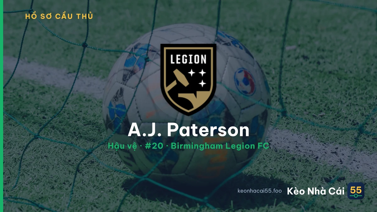 A.J. Paterson — Birmingham Legion FC