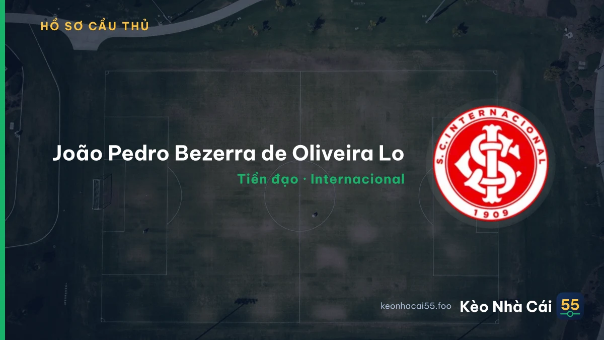 João Pedro Bezerra de Oliveira Lo — Internacional