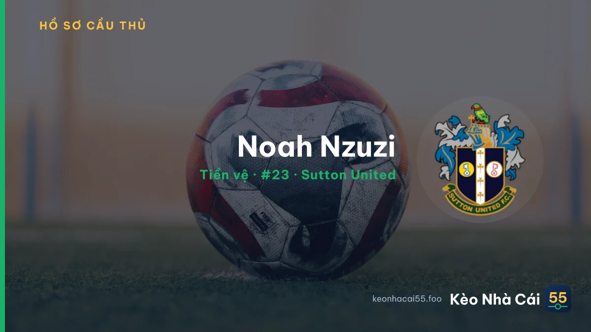 Noah Nzuzi — Sutton United
