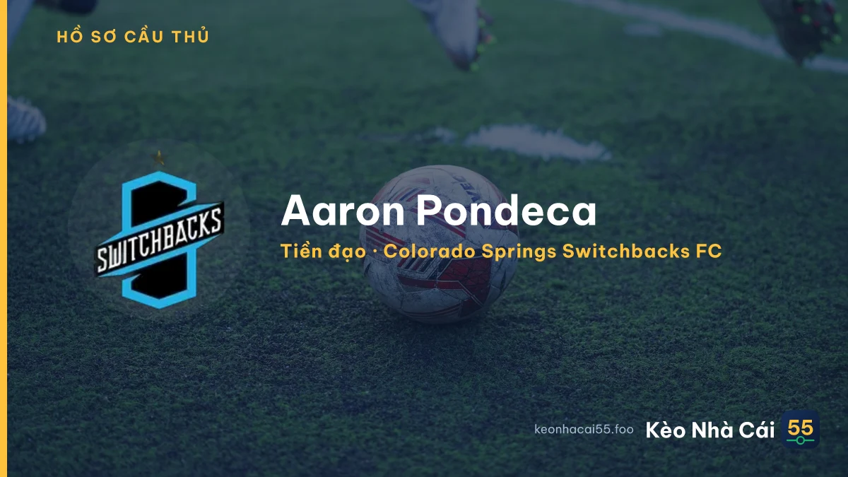 Aaron Pondeca — Colorado Springs Switchbacks FC