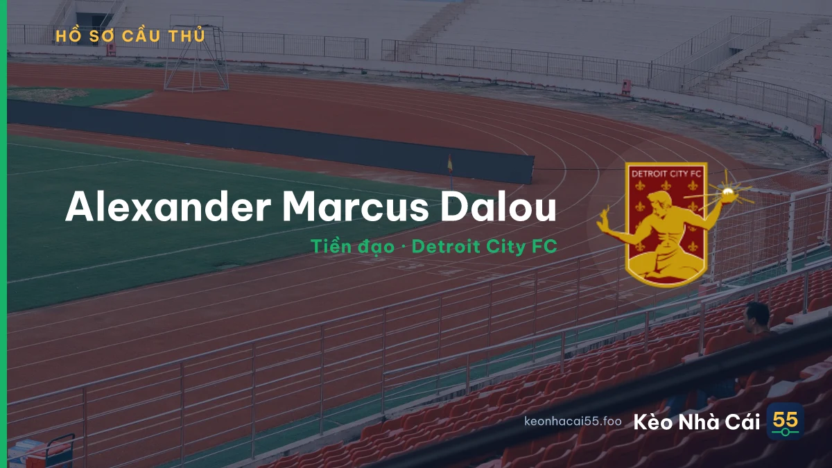 Alexander Marcus Dalou — Detroit City FC