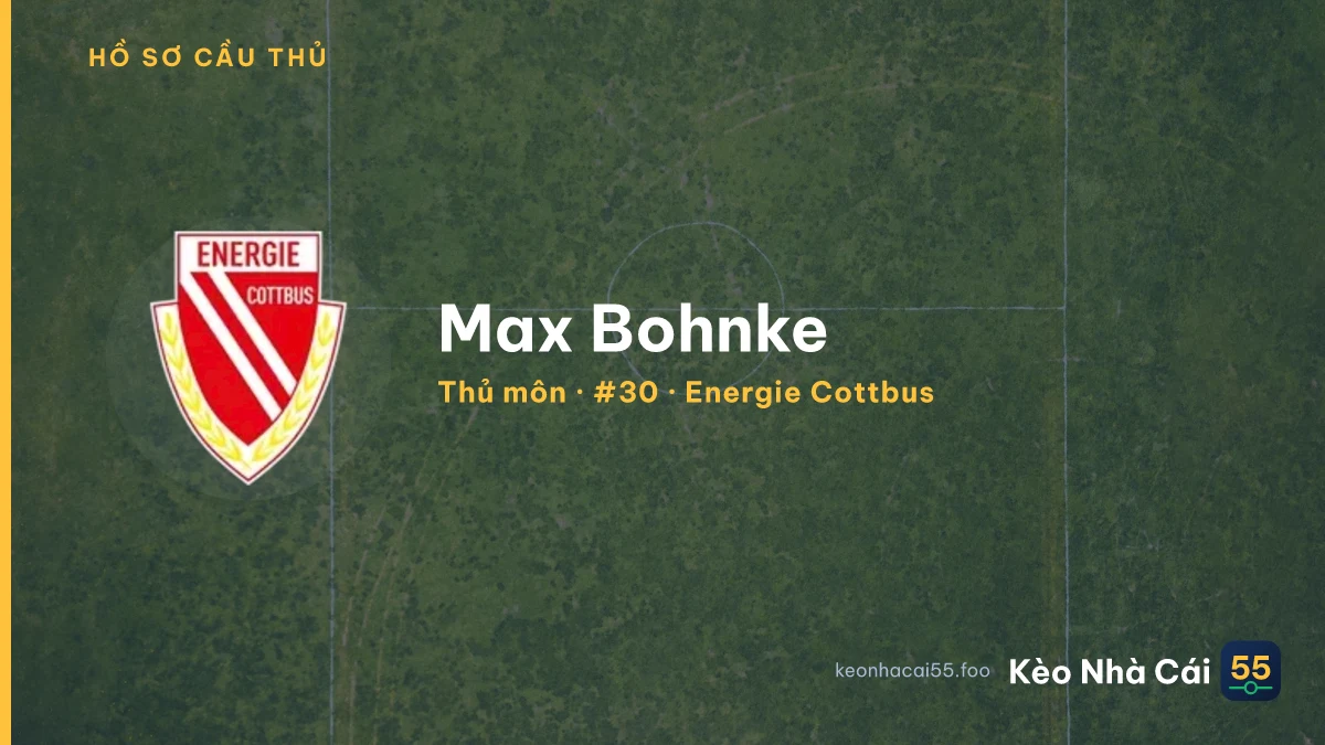 Max Bohnke — Energie Cottbus