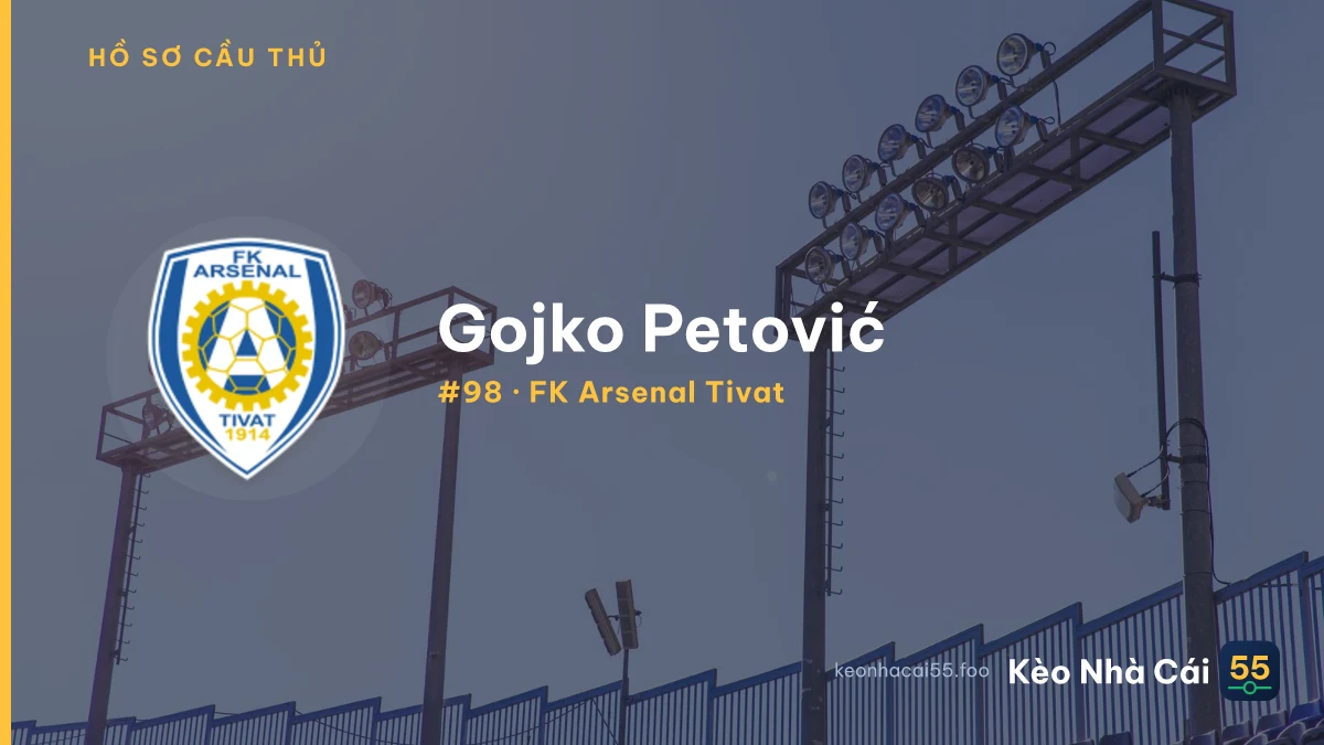 Gojko Petović — FK Arsenal Tivat