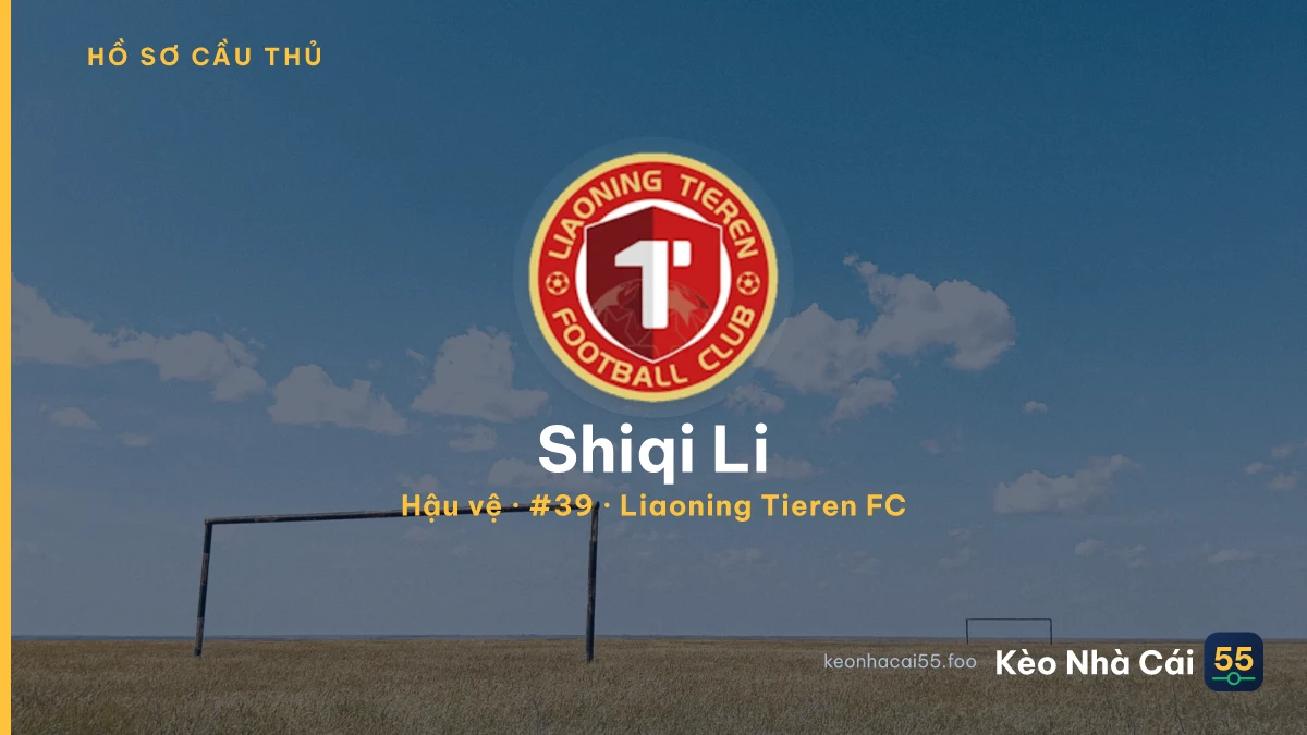Shiqi Li — Liaoning Tieren FC