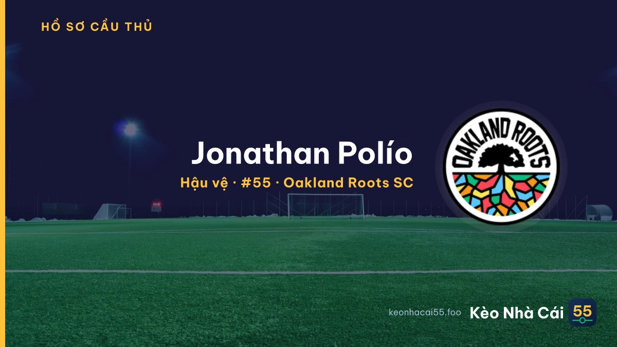 Jonathan Polío — Oakland Roots SC