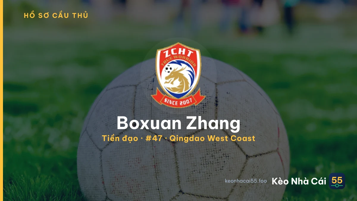 Boxuan Zhang — Qingdao West Coast