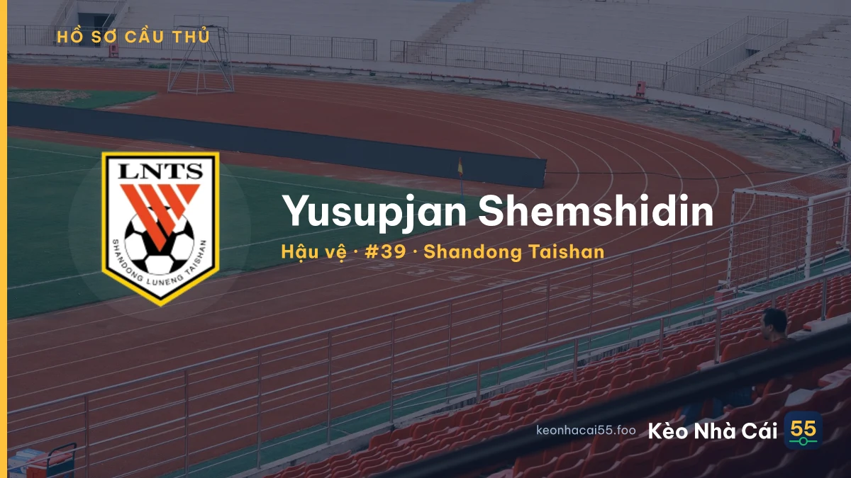 Yusupjan Shemshidin — Shandong Taishan