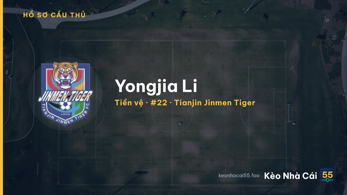 Yongjia Li — Tianjin Jinmen Tiger