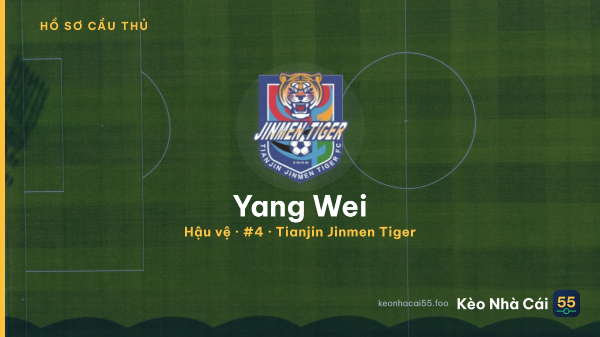 Yang Wei — Tianjin Jinmen Tiger