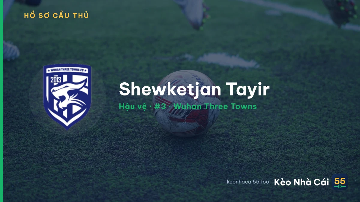 Shewketjan Tayir — Wuhan Three Towns