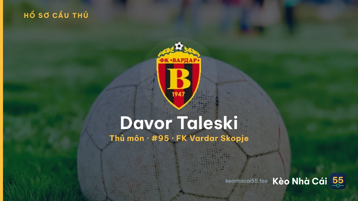 Davor Taleski — FK Vardar Skopje