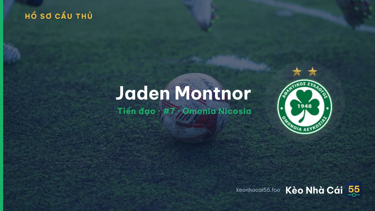 Jaden Montnor — Omonia Nicosia
