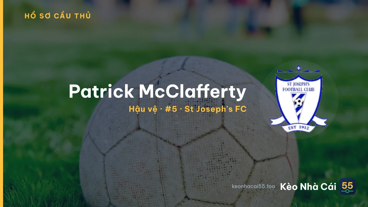 Patrick McClafferty — St Joseph's FC