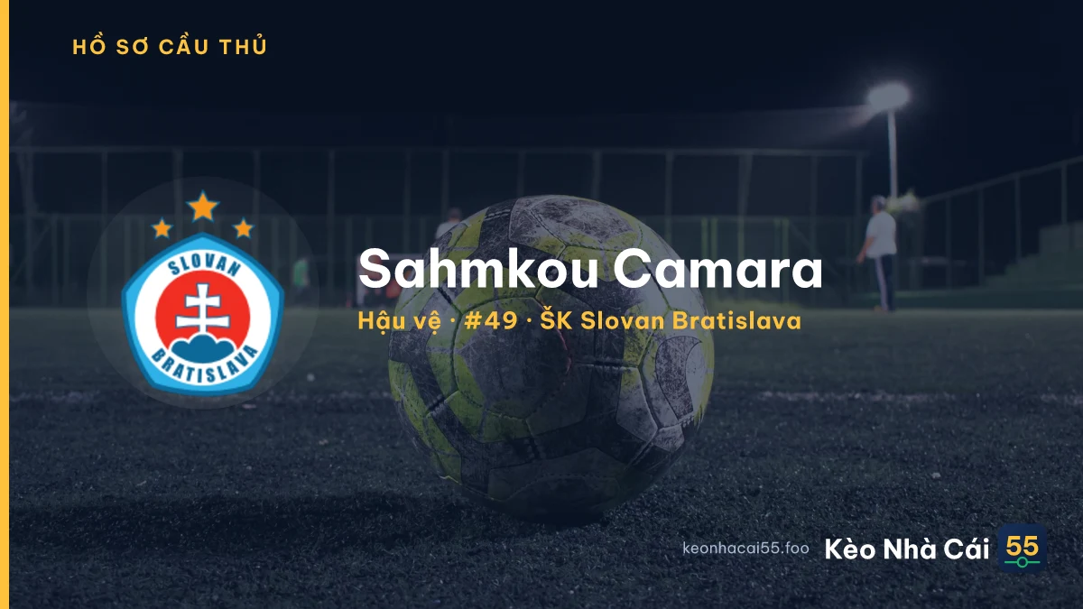 Sahmkou Camara — ŠK Slovan Bratislava