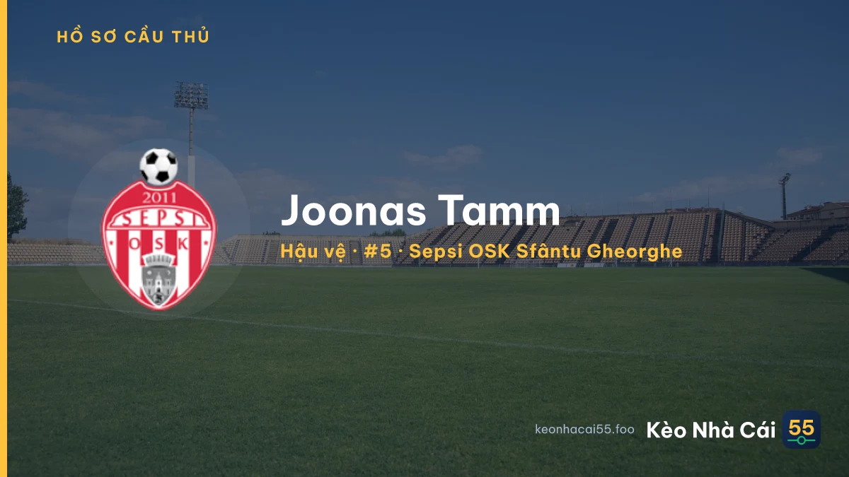 Joonas Tamm — Sepsi OSK Sfântu Gheorghe