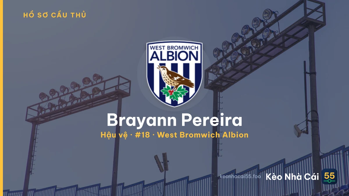 Brayann Pereira — West Bromwich Albion