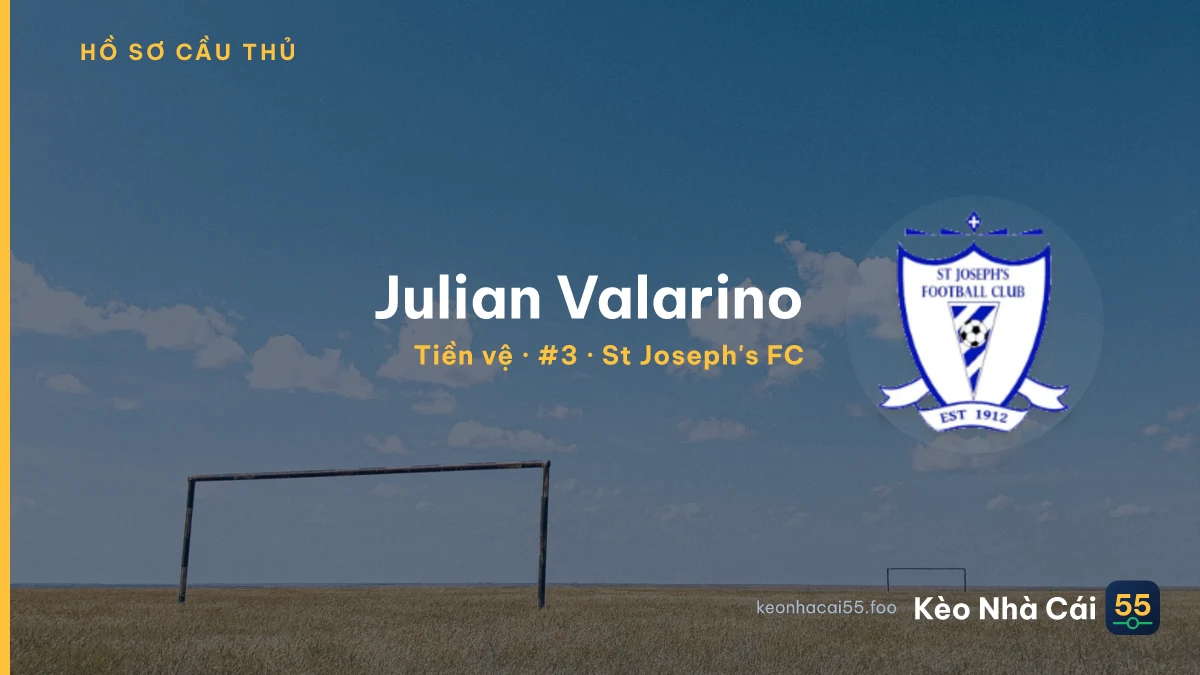 Julian Valarino — St Joseph's FC