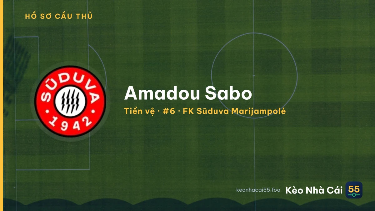 Amadou Sabo — FK Sūduva Marijampolė
