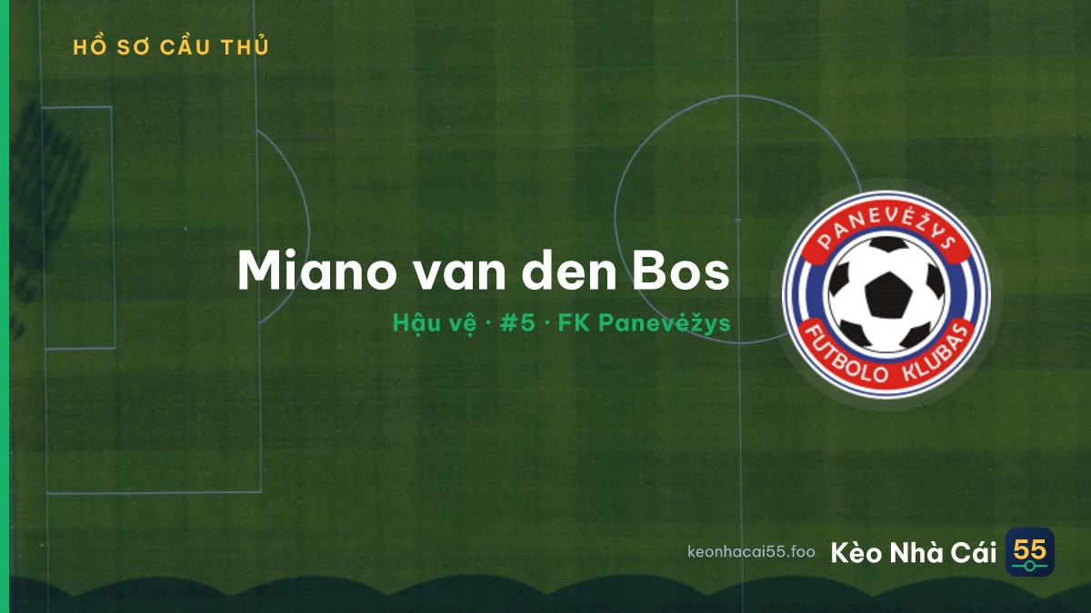 Miano van den Bos — FK Panevėžys