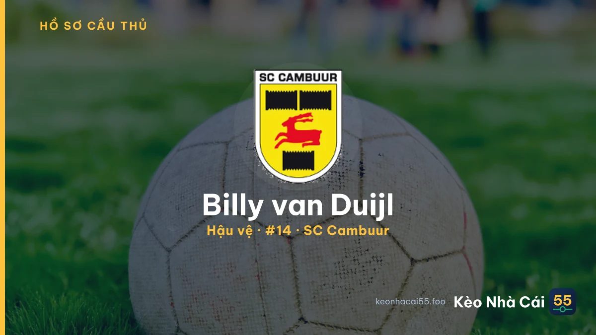 Billy van Duijl — SC Cambuur