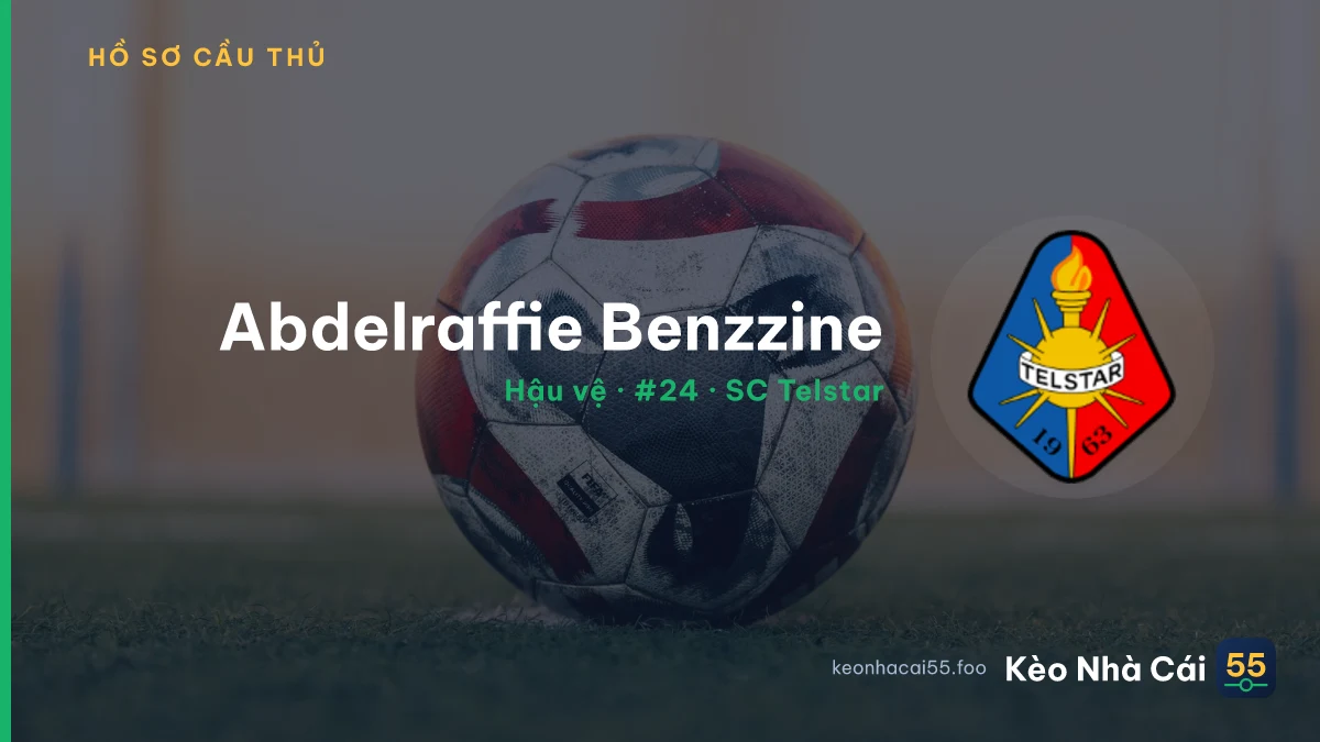 Abdelraffie Benzzine — SC Telstar