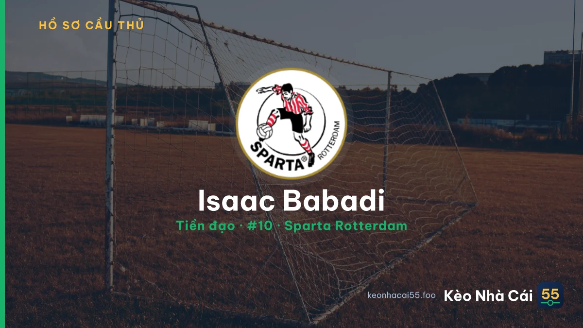 Isaac Babadi — Sparta Rotterdam