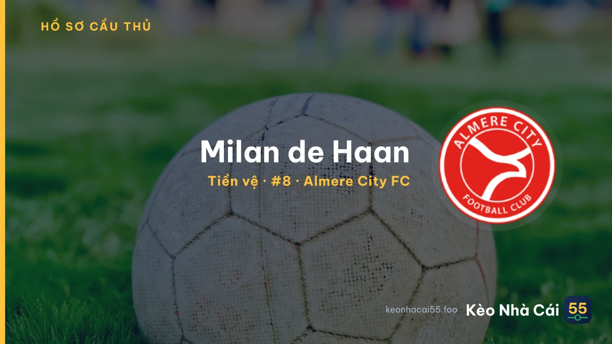 Milan de Haan — Almere City FC